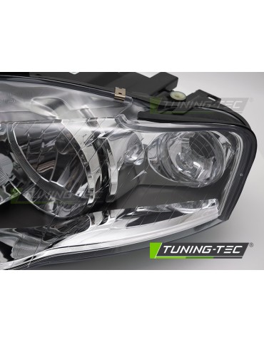 Phares halogène chromés pour AUDI A4 B7 04-08