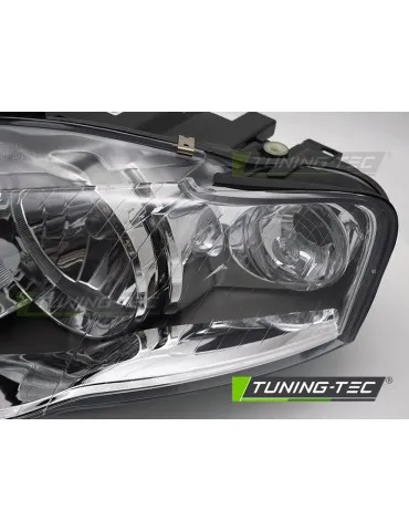Phares halogène chromés pour AUDI A4 B7 04-08