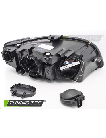 Phares halogène chromés pour AUDI A4 B7 04-08