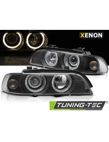 Phares au xénon noirs pour BMW E39 00-03
