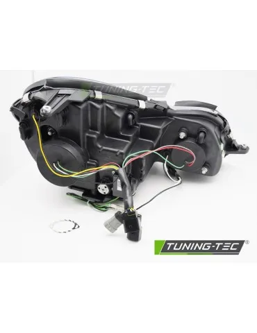 Phares au xénon noirs pour MERCEDES W211 E-KLASA 03.02-04.06