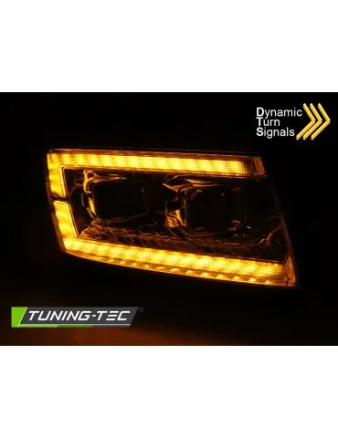 Phares à LED chromés pour VW CRAFTER II 2017