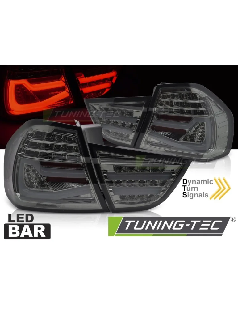 Feux arrière à LED fumés pour BMW E90 09-11