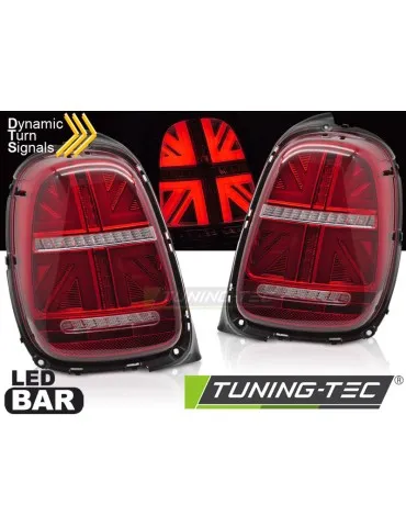 Feux arrière à LED rouges blancs pour MINI COOPER F55 F56 F57 14-17 6-PIN