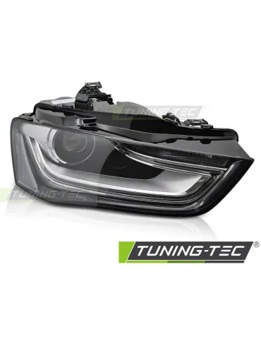 Phares au xénon noirs pour AUDI A4 B8 12-15