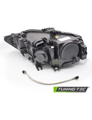 Phares au xénon noirs pour AUDI A4 B8 12-15