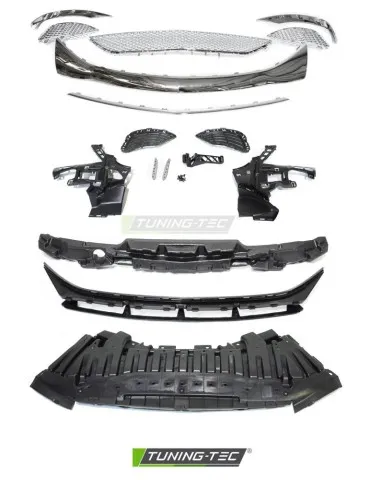 Pare-chocs avant chromé pour MERCEDES S-KLASA W222 13-17