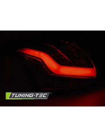 Feux arrière à LED fumés pour FORD FOCUS 3 11-10.14 berline à hayon