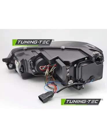Phares noirs pour VW GOLF 7 13-17