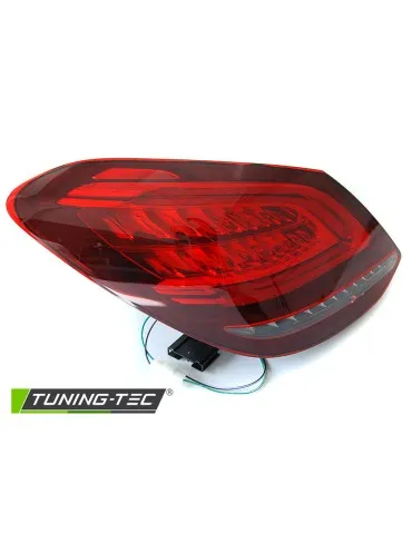 Feux arrière à LED rouges blancs pour MERCEDES C-CLASS W205 14-18