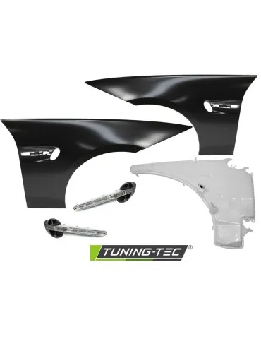 Ailes élargies à LED pour BMW E90 E91 05-11