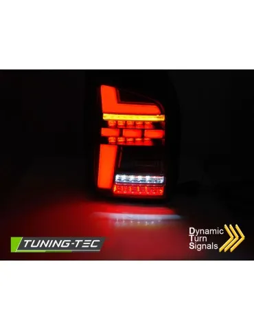 Feux arrière à LED fumés rouges pour VW T5 10-15