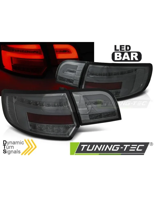Feux arrière à LED fumés pour Audi A3 8P 5 portes (2008 - 2012)