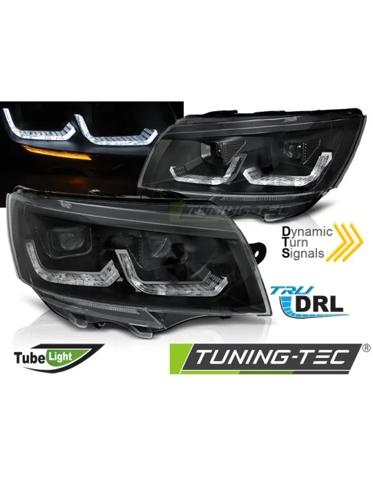 Phares halogène noirs pour VW T6.1 (à partir de 2020)