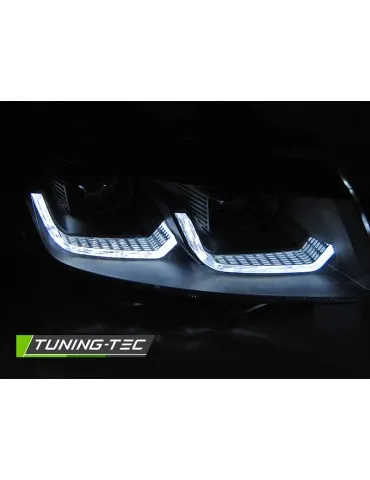 Phares halogène noirs pour VW T6.1 20