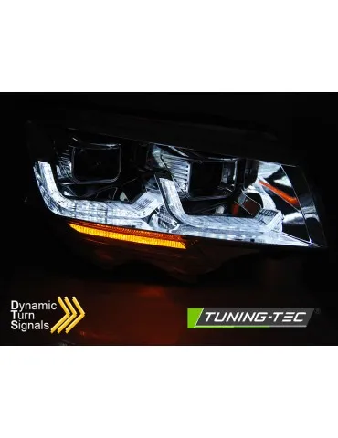 Phares halogène chromés pour VW T6.1 20