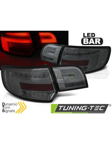 Feux arrière à LED fumés pour AUDI A3 8P 5 portes 03-08
