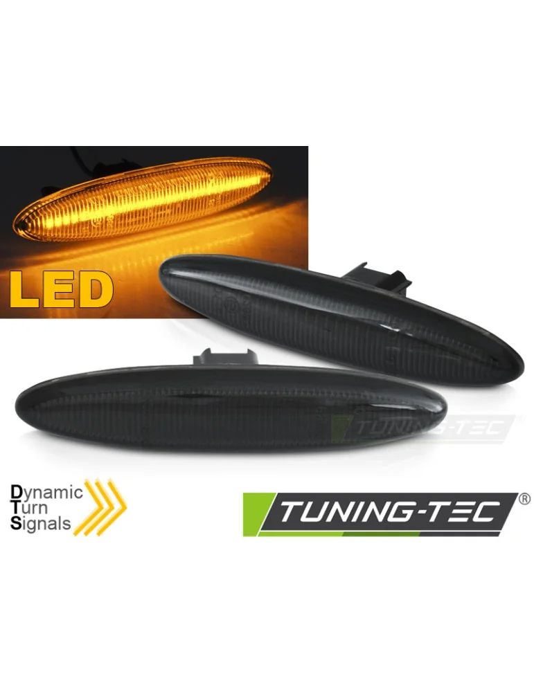 Répétiteurs latéraux à LED fumés pour LEXUS IS II 06-10