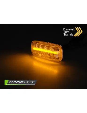 Répétiteurs latéraux à LED chromés pour CHRYSLER JEEP PATRIOT COMPASS GRAND CHEROKEE