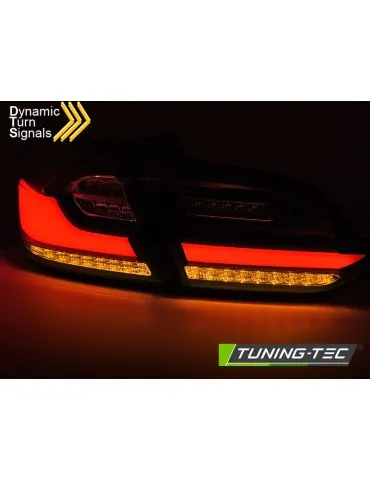 Feux arrière à LED fumés pour FORD FIESTA MK8 17-21 berline à hayon