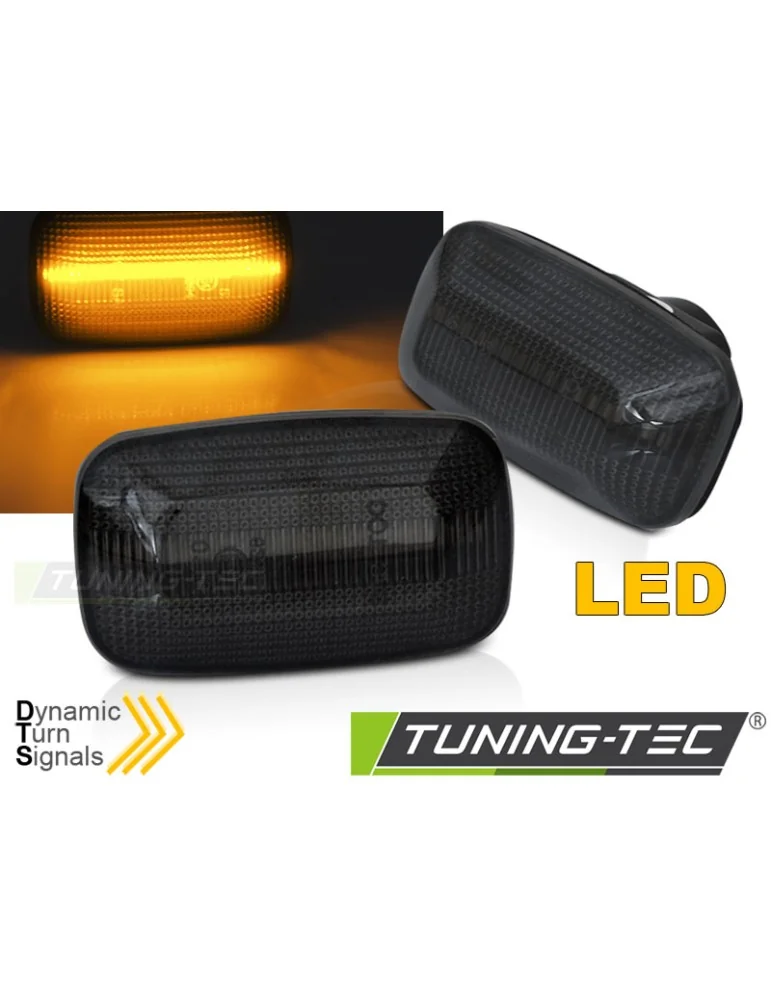 Répétiteurs latéraux à LED fumés pour TOYOTA LAND CRUISER 70 80 90 100