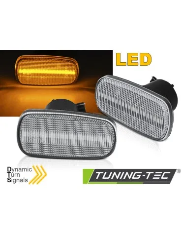 Répétiteurs latéraux à LED blancs pour TOYOTA LAND CRUISER 120 03-09