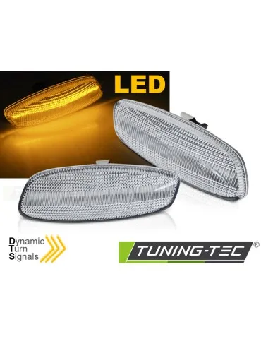 Répétiteurs latéraux à LED blancs pour PEUGEOT 207 308 3008 5008 CITROEN C3 C4 C5