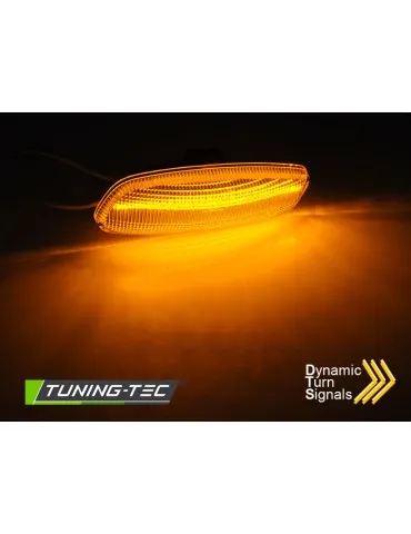Répétiteurs latéraux à LED blancs pour PEUGEOT 207 308 3008 5008 CITROEN C3 C4 C5