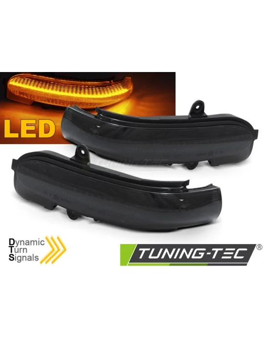 Répétiteurs latéraux à LED fumés pour Mercedes W203 T203 CL203 (2000 - 2007)