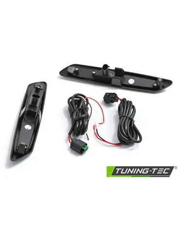 Répétiteurs latéraux à LED noirs fumés pour BMW F10/F11 10-13