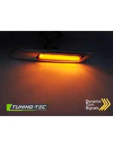 Répétiteurs latéraux à LED fumés pour BMW F10/F11 10-13