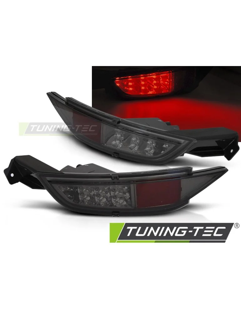 Antibrouillards à LED fumés pour FORD FIESTA MK7 08-16