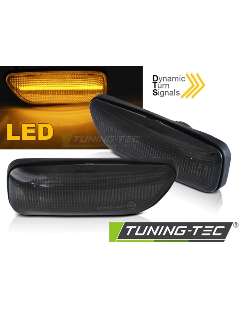 Répétiteurs latéraux à LED fumés pour VOLVO S60 S80 V70 XC90