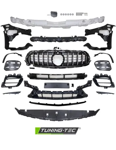 Pare-chocs avant chromé pour MERCEDES W213 20-23
