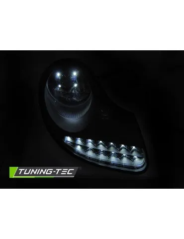 Phares à LED noirs pour PORSCHE BOXSTER 96-04 911 996