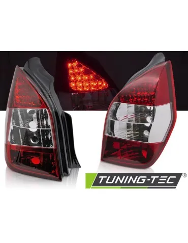 Feux arrière à LED rouges blancs pour CITROEN C2 11.03-10
