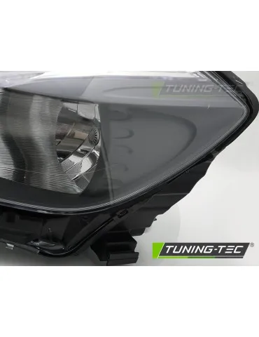 Phares halogène noirs pour MERCEDES W176 12-18