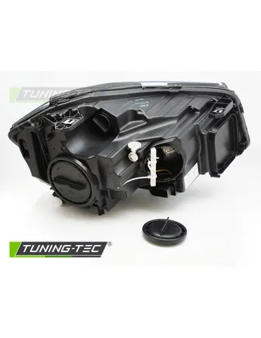Phares halogène noirs pour MERCEDES W176 12-18