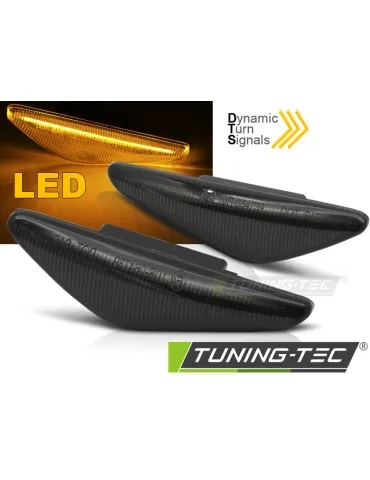 Répétiteurs latéraux à LED fumés pour BMW E46 Coupé 03-06