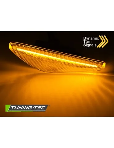 Répétiteurs latéraux à LED fumés pour BMW E46 Coupé 03-06