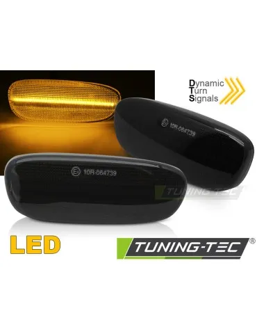 Répétiteurs latéraux à LED fumés pour SUBARU IMPREZA 93-00