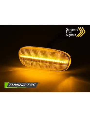 Répétiteurs latéraux à LED fumés pour SUBARU IMPREZA 93-00