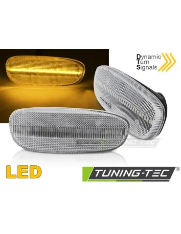 Répétiteurs latéraux à LED blancs pour SUBARU IMPREZA 93-00