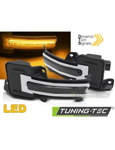 Répétiteurs latéraux à LED fumés pour HONDA CIVIC X 16-21