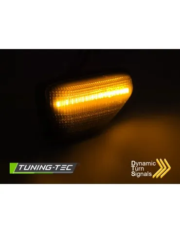 Répétiteurs latéraux à LED fumés pour DACIA DUSTER LOGAN SANDERO