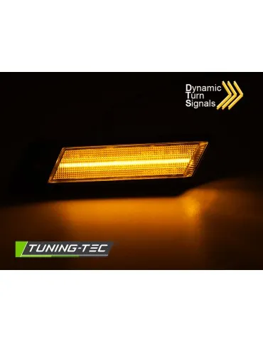 Répétiteurs latéraux à LED chromés pour BMW E30/E28/E24/E23