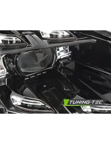 Phares à LED noirs pour PORSCHE CAYENNE 10-15