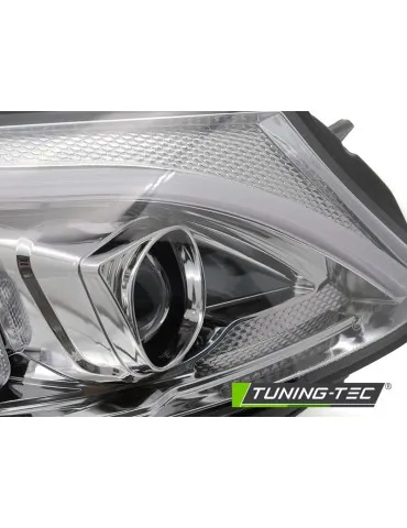 Phares à LED chromés pour MERCEDES W205 14-18