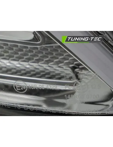 Phares à LED chromés pour MERCEDES W205 14-18