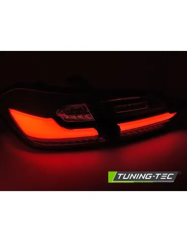 Feux arrière à LED rouges blancs pour FORD FIESTA MK8 17-21 berline à hayon